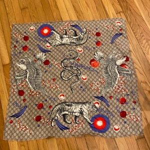 GUCCI silk scarf